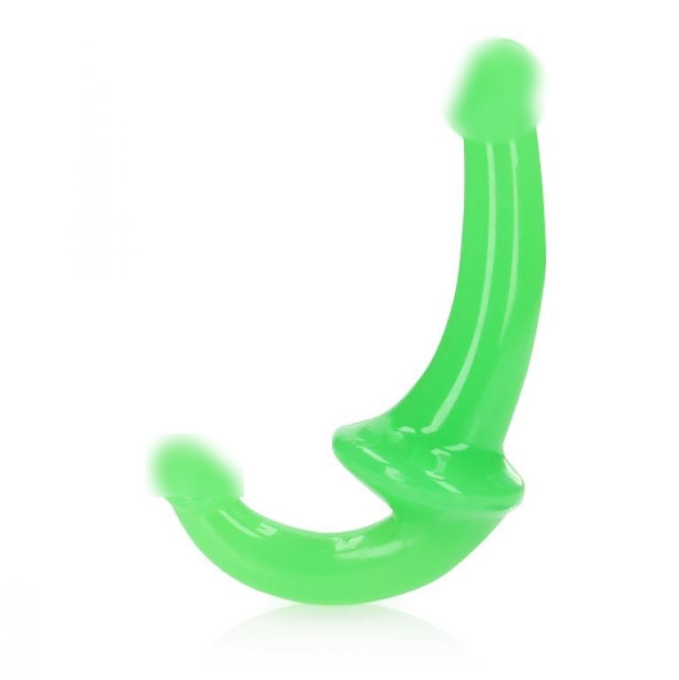 Страпон безремневой "Real Rock 6" салатовый 